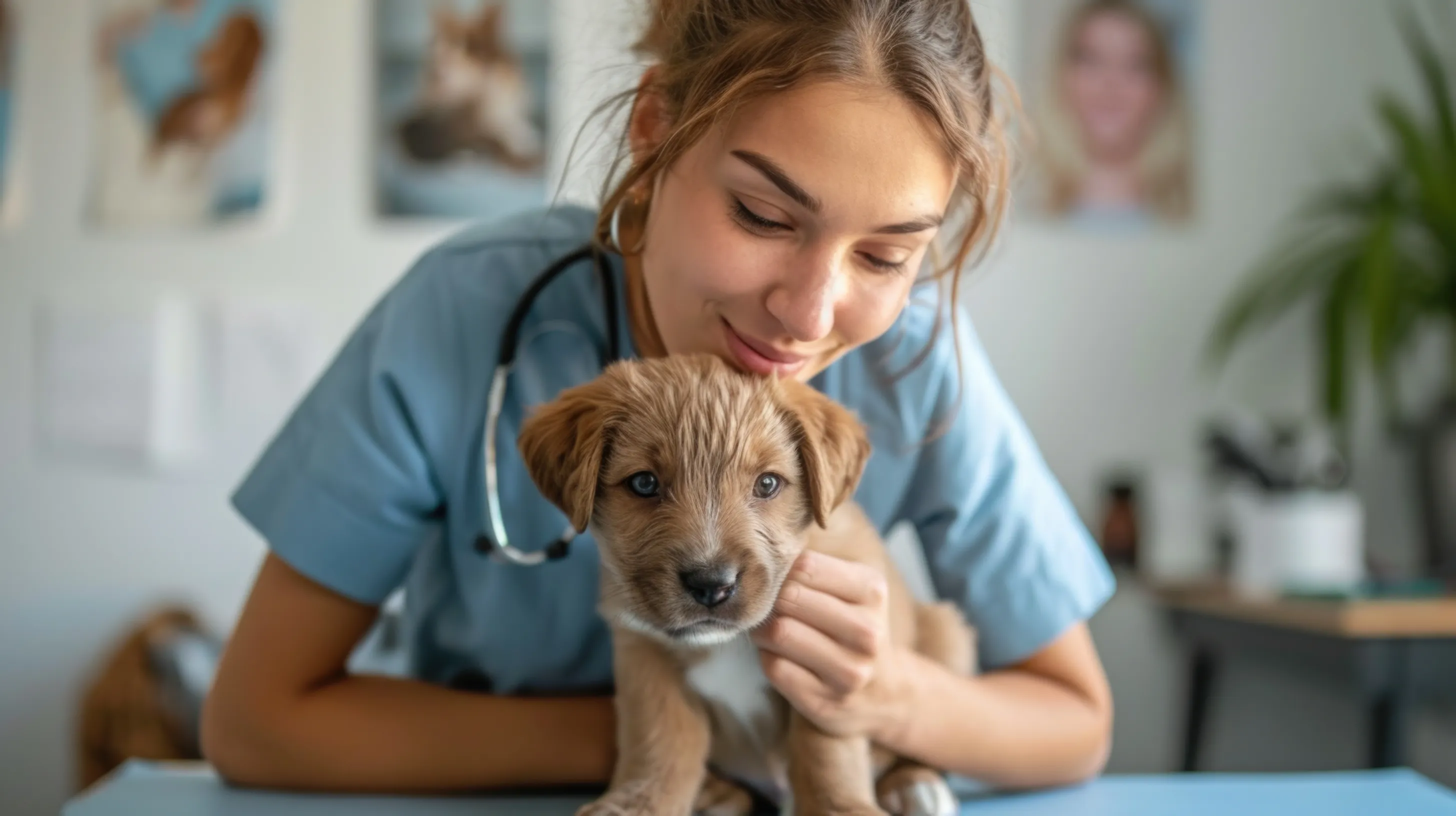 vet-with-pup